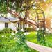 Metal Garden Arch L59'' X W17.71'' X H90.55'' Climbing Plants Support Rose Arch Outdoor Black_maomaolike.com