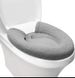 Toilet Seat Cover,Bathroom Soft Thicker Warmer With Snaps Fixed Stretchable Washable Fiber Cloth Toilet Seat Covers Pads Easy Installation& Cleaning_maomaolike.com