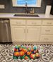 Tulips In Watercolor Memory Foam Kitchen Mat Machine Washable Anti-Fatigue Mat Cushion Comfort Bath Mat Or Kitchen Rug_maomaolike.com