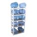 5 Tier Laminated White Metal Shelving Unit Adjustable Garage Storage Utility Rack Heavy Duty Shelves Organization Multipurpose Shelf Warehouse Basement Pantry 29" W X 12" D X 59" H 1Pack_maomaolike.com