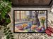 Decorating Easter Scottish Deerhound Doormat Front Door Mat Indoor Outdoor Rugs For Entryway, Non Slip Washable Low Pile, 24H X 36W_maomaolike.com