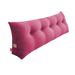SOGA 120cm Pink Triangular Wedge Bed Pillow Headboard_maomaolike.com
