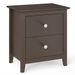 Modern Nightstand With 2 Drawers For Small Spaces For Bedroom, Living Room Or Office_maomaolike.com