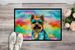 Cairn Terrier Hippie Dawg Doormat Front Door Mat Indoor Outdoor Rugs For Entryway, Non Slip Washable Low Pile, 24H X 36W_maomaolike.com