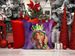 Vizsla King Of Mardi Gras Throw Pillow Machine Washable, Indoor Outdoor Decorative Pillow For Couch, Bed Or Patio, 18Hx18W_maomaolike.com