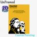 Hamlet Themed Painting Poster, Stylized Minimalist Graphic Poster, Featuring Hamlet With Yorick's Skull And Classic Literary Quote, Elegant Literary_maomaolike.com