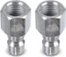 ESSENTIAL WASHER Plated Steel 1/4" Female Quick Connect Fittings Pressure Washer - Pressure Washer Plugs, 4200 PSI, 2 Pack_maomaolike.com