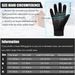 Sports Gloves Skiing Cycling Motorcycle Hiking Windproof Warm Fleece Touch Screen Non-slip Children's Cycling Gloves_maomaolike.com
