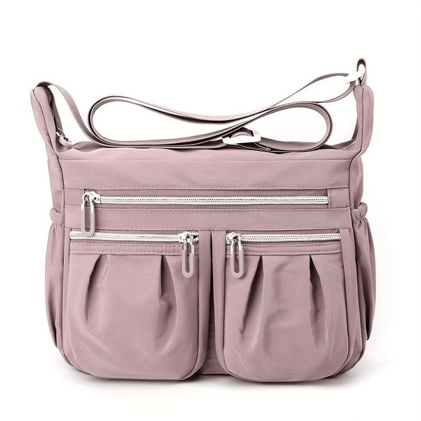 NICOLE & DORIS Women's Cross-body Bags Casual Shoulder Bag Multi Pocket Fashion Satchel Bag Nylon Side Bag_maomaolike.com