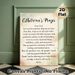Esthetician's Prayer Painting Poster, Vintage Watercolor Text Art Poster, Inspirational Spiritual Message, Ideal Decor For Beauty Salon, Spa And_maomaolike.com
