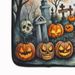 Day Of The Dead Spooky Halloween Memory Foam Kitchen Mat Machine Washable Anti-Fatigue Mat Cushion Comfort Bath Mat Or Kitchen Rug_maomaolike.com