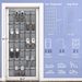 35-Grid Door Organizer Hanging Type Underwear And Underpants Multi-Functional Miscellaneous Storage Bag_maomaolike.com