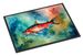 Salmon Doormat Front Door Mat Indoor Outdoor Rugs For Entryway, Non Slip Washable Low Pile, 24H X 36W_maomaolike.com