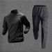 Men's Clothing training suit quick drying clothes long sleeve autumn and winter sports student cycling sports shirt top running jacket sports suit_maomaolike.com