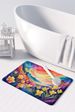 Freesia In Color Memory Foam Kitchen Mat Machine Washable Anti-Fatigue Mat Cushion Comfort Bath Mat Or Kitchen Rug_maomaolike.com