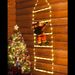 11 Ft Santa Claus Ladder Lights, Christmas Lights, Outdoor Ladder Lights_maomaolike.com