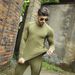 Men's Clothing outdoor tactical fleece thermal underwear set quick drying cycling fitness tight functional underwear sports suit_maomaolike.com