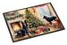 Belgian Sheepdog Cozy Christmas Doormat Front Door Mat Indoor Outdoor Rugs For Entryway, Non Slip Washable Low Pile, 24H X 36W_maomaolike.com
