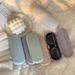 Unisex ins Cream simple frame glasses case Portable small fresh myopia glasses case sunglasses_maomaolike.com