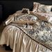 Nordic Boho Heading To Rome︱100-count French Vintage All-cotton Four-piece Set, Pure Long-staple Cotton Romantic Lace_maomaolike.com