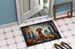 Vizsla Spooky Halloween Doormat Front Door Mat Indoor Outdoor Rugs For Entryway, Non Slip Washable Low Pile, 24H X 36W_maomaolike.com