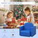 2-in-1 Convertible Table And Chair Set For Boys Girls For Boys Girls, Blue_maomaolike.com