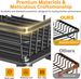 2 Tier Large Detachable Dish Drying Rack For Kitchen Counter,Black_maomaolike.com