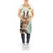 LongEared Owl Apron Cooking Kitchen Server Baking Crafts Gardening For Adult Women Men, Unisex, Large, Multicolor_maomaolike.com
