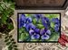 Rhode Island Violets In Watercolor Doormat Front Door Mat Indoor Outdoor Rugs For Entryway, Non Slip Washable Low Pile, 24H X 36W_maomaolike.com