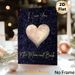 Romantic Heart Moon Love Painting Poster, Starry Night Style With Heart-shaped Moon Poster, Warm Romantic Message, Ideal For Bedroom, Christmas And_maomaolike.com
