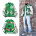 Women's Clothing God's eye embroidered badge loose baseball jacket jacket high street fashion brand jacket trendy_maomaolike.com