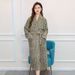 Leopard Print & Rainbow Chenille Robes: Softness Meets Versatility For Men & Women_maomaolike.com