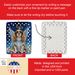 Cavalier Spaniel My Angel Porcelain Ornament Christmas Tree Hanging Decorations For Home Christmas Holiday, Rectangle, Gift, Multicolor_maomaolike.com