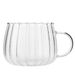 Heat-Resistant Modern Glass Coffee Mug With Handle – Japanese-Inspired Pumpkin Design, Ideal For Home, Office & Gifts_maomaolike.com