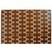 Outdoor & Indoor Privacy Screen Metal Privacy Screen 76" H×48" W, Freestanding Decorative Privacy Screen For Deck Balcony Patio, Privacy Fence Panels For Outside Lawn Garden PS112 BROWN HAMMERTONE_maomaolike.com