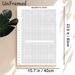 Memento Mori Life Countdown Painting Poster, Minimalist Monochrome Circle Grid Poster, Thought-provoking Design For Tracking Life Milestones, Suitable_maomaolike.com