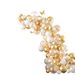 White And Gold Balloon Garland Butterfly Kit, 111 Pieces Of White Metal Gold Confetti Balloon Arch Kit, Suitable For Decorating Birthdays, Weddings, Engagements, Graduation Anniversary Parties_maomaolike.com
