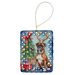 Boxer Christmas Reindeer Porcelain Ornament Christmas Tree Hanging Decorations For Home Christmas Holiday, Rectangle, Gift, Multicolor_maomaolike.com