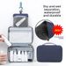 Business Gift Men's Toiletry Portable Travel Storage Large Capacity Waterproof Foldable Makeup Bag Dry Wet Separation_maomaolike.com