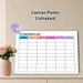 German Weekly Schedule Painting Poster, Vibrant Color-coded Blank Timetable Poster, Functional Layout To Organize Daily Plans Suitable For Study Areas_maomaolike.com