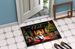 Beagle Cozy Christmas Doormat Front Door Mat Indoor Outdoor Rugs For Entryway, Non Slip Washable Low Pile, 24H X 36W_maomaolike.com