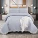 5pcs Big Lace Edge European Noble Bedding Set, Tassel Pendant ,Bamboo Fiber Bedspread Set_maomaolike.com