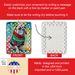 English Bulldog Christmas Porcelain Ornament Christmas Tree Hanging Decorations For Home Christmas Holiday, Rectangle, Gift, Multicolor_maomaolike.com