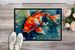 Koi Fish Doormat Front Door Mat Indoor Outdoor Rugs For Entryway, Non Slip Washable Low Pile, 24H X 36W_maomaolike.com