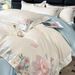 2026 New Luxury High-End Thickened Simple Four-Piece Floral Embroidered Duvet Cover Sheet Bed Skirt Bedding Set 4-piece Set_maomaolike.com