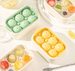 Food Grade Household Tray Freeze Cubes Make Cream Popsicle Snowball Press Type Silicone Ice Mold_maomaolike.com