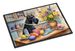 Decorating Easter Kerry Blue Terrier Doormat Front Door Mat Indoor Outdoor Rugs For Entryway, Non Slip Washable Low Pile, 24H X 36W_maomaolike.com