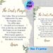 The Lord's Prayer Painting Poster, Elegant Watercolor Eucalyptus & Gold Accented Text Poster, Inspirational Religious Verse Decor For Home, Prayer_maomaolike.com