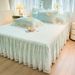 Princess Style Quilted 2025 New Model All-Season Universal Cotton Full Bedspread With Edge Bed Skirt Cover Three-Piece Set_maomaolike.com