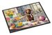 Decorating Easter Chesapeake Bay Retriever Doormat Front Door Mat Indoor Outdoor Rugs For Entryway, Non Slip Washable Low Pile, 24H X 36W_maomaolike.com
